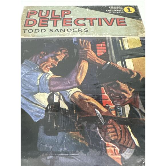 Pulp Detective Card Game Expansion #1 Todd Sanders Netherlands NEW 2018 - Picture 4 of 10